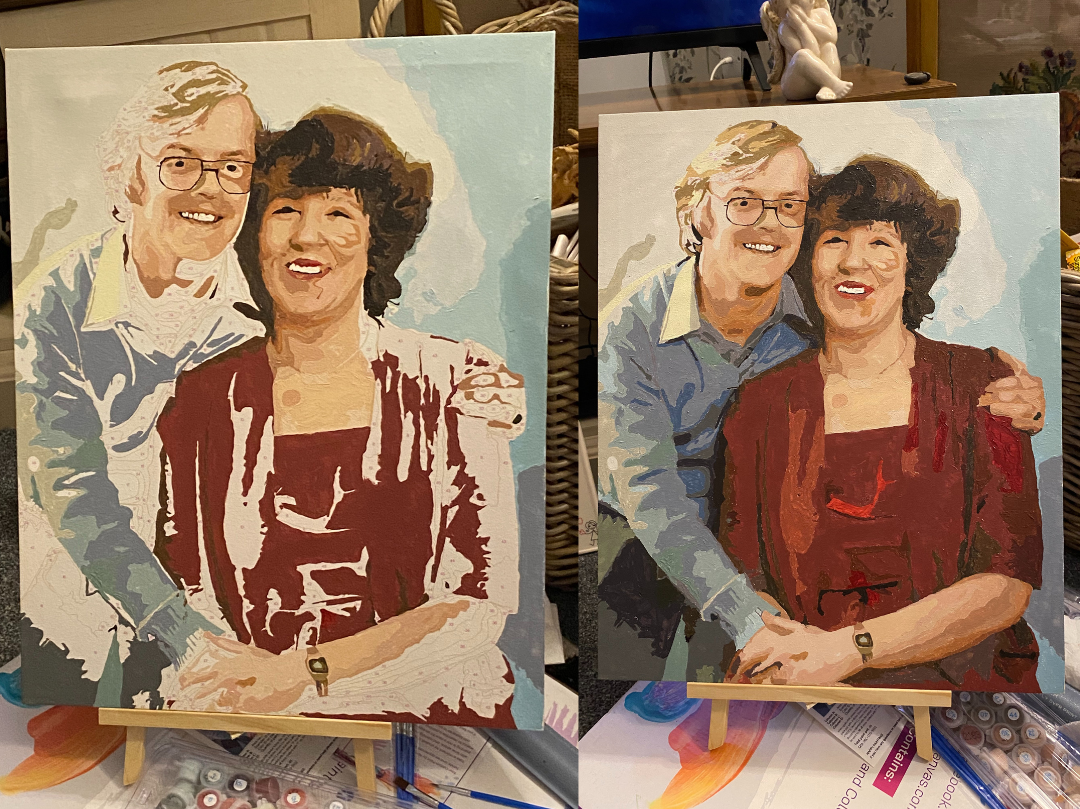 Kit de pintura personalizada 