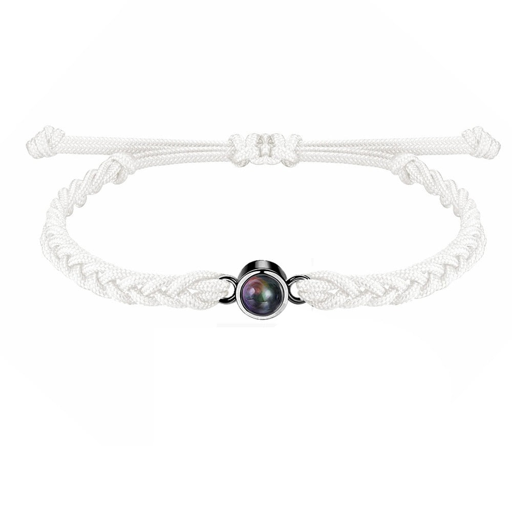 Pulseira fotográfica personalizada - Use as suas memórias 