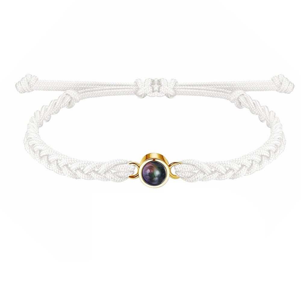 Pulseira fotográfica personalizada - Use as suas memórias 
