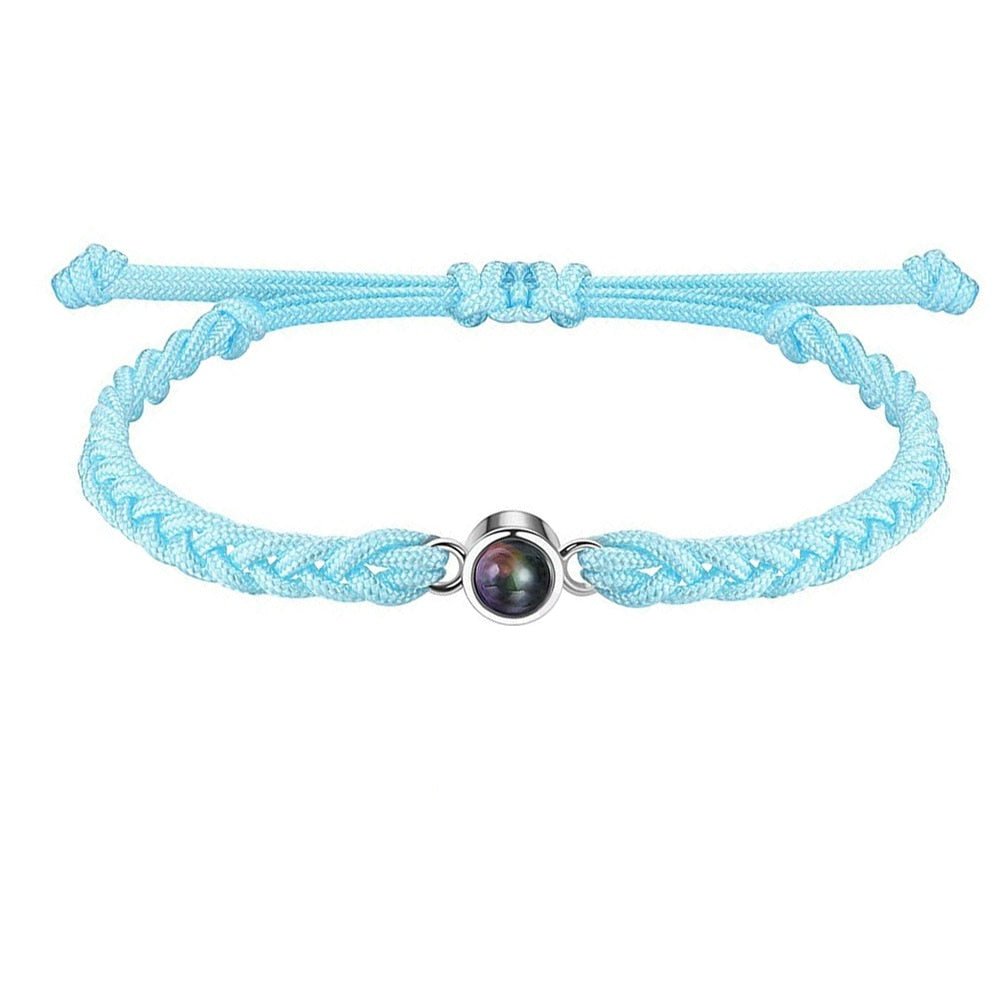 Pulseira fotográfica personalizada - Use as suas memórias 