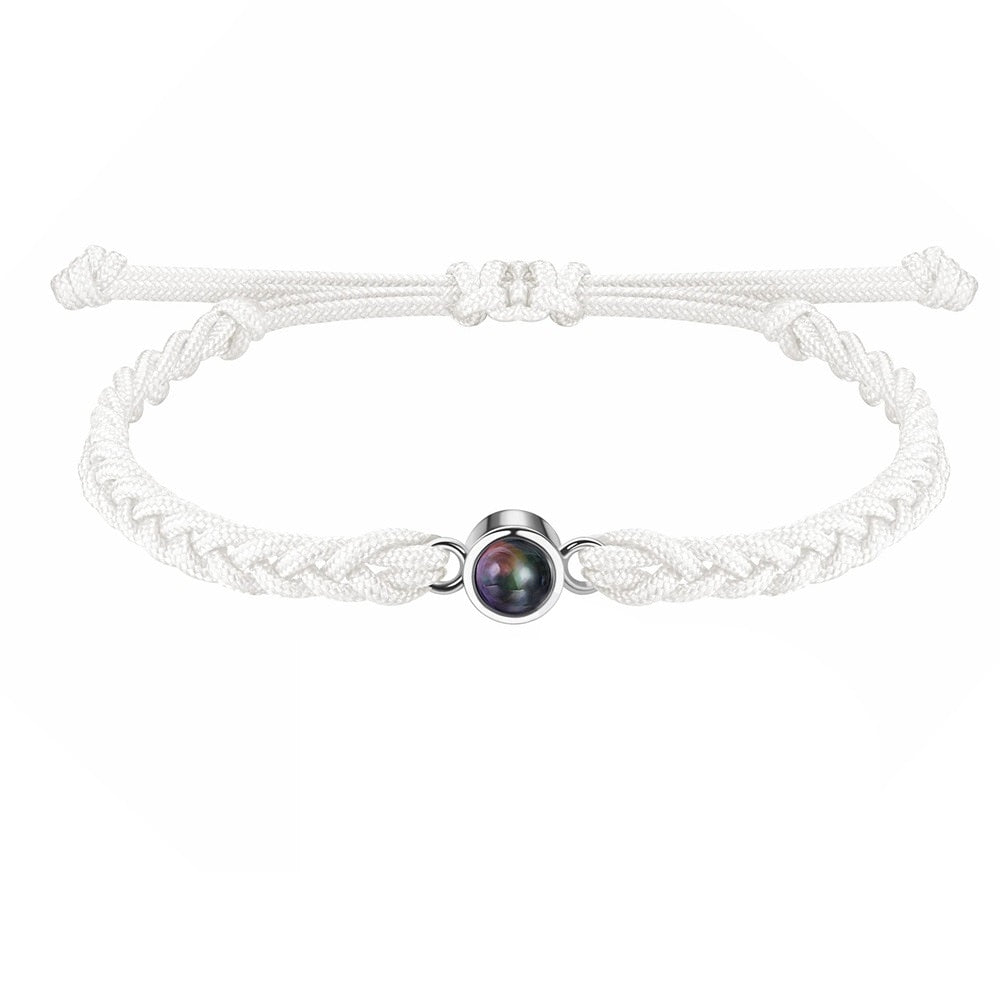 Pulseira fotográfica personalizada - Use as suas memórias 